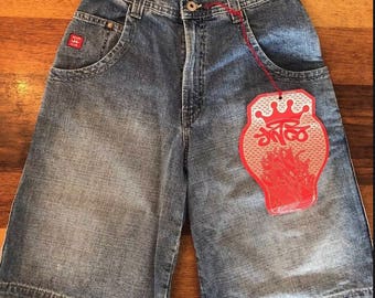 Vintage Mens JNCO Jean Shorts Brand New