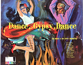 Dance Gypsy Dance Vintage Vinyl Record Lp 1950s