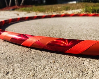 Beginner Hula Hoop // Sunfire Dance Hoop // Handmade Fitness Hoop