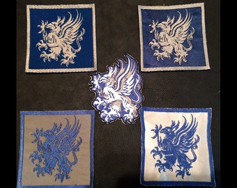 Dragon Age - Grey Warden Griffon Embroidered Patch