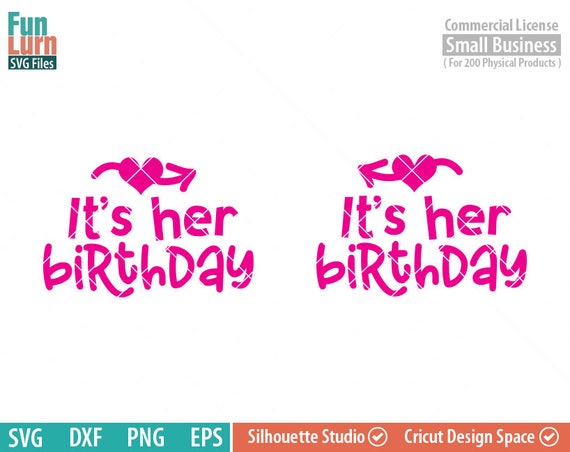 Download Twin Birthday svg, Twins, Girl and Girl, Its her birthday, Twin sisters , SVG, EPS, DXF and png ...