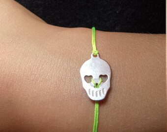 Bracelet friendship skull kids