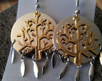 Tree of Life drop earrings