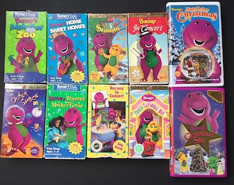 Barney vhs | Etsy