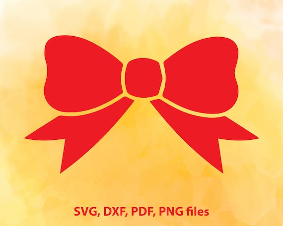 Items similar to Bow, Christmas bow, SVG, DXF, PDF and Png Cutting