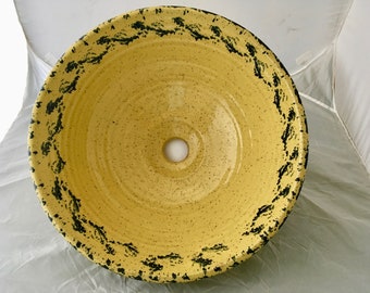 Vessel Sink, Bathroom Sink, Handmade Sink, Pottery Sink