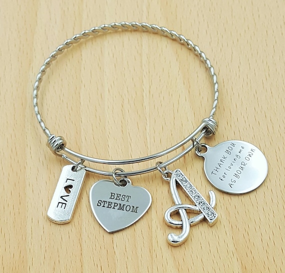 Step Mom Bracelet Step Mom Gift Stepmom Gift Gifts for Stepmom Stepmother Gifts Gifts for Step Mom Thanks for Loving Me as Your Own