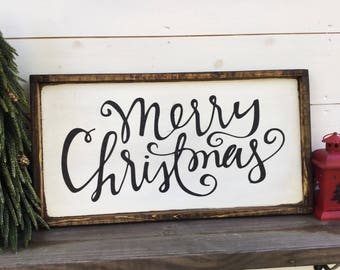 Merry Christmas Sign