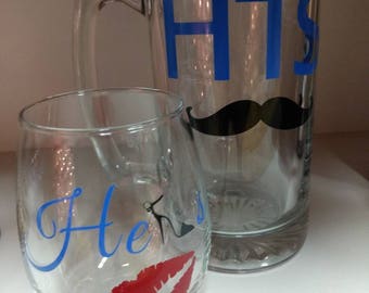 His and Hers glasses