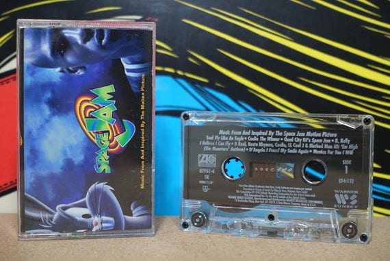 Space Jam - Music From And Inspired By The Motion Picture by Various Artists Vintage Cassette Tape