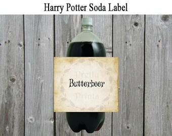 Butterbeer labels | Etsy