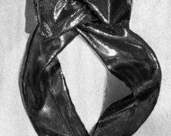 Head Bands – black metallic