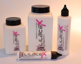 Lilatex dünnflüssige Latexmilch --- Das Weltmeister-Latex perfekt für Halloween