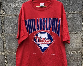 Vintage Philadelphia Phillies Nutmeg T-Shir Size XL