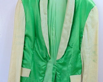 St. Patricks Day Leaprochan light weight Smoking/Dinner Vintage Jacket Chest 40 in.