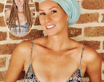 NEW & IMPROVED Extra Large Swim Cap for dreadlocks and braids PLUS free dread band