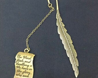 Shepherd's Hook Bookmark Charm