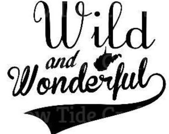 Wild and Wonderful Decal