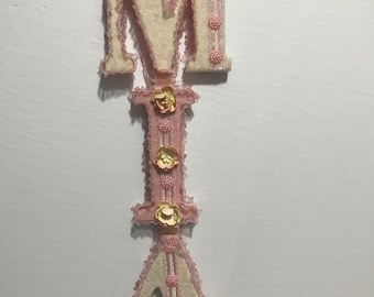 Personalized MIA Hanging Letters