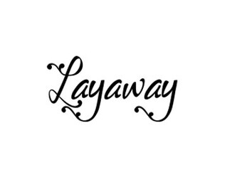 Layaway Payment 2 of 4 for L only please!