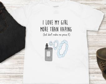 Vape Tshirt - Anniversary Gift for Him - Gift for Boyfriend - Vape Lover Shirt - Vape Gifts - Vape Apparel - Men's Graphic Tee - Vape Shirts