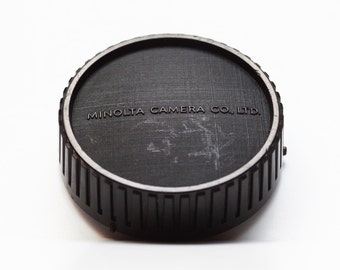 Genuine Minolta Rear Lens Cap Cover For MD Mount Manual Focus Lenses