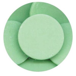 Green 16 oz Merckens Confectionery Coating - Chocolate Melts 16 ounce bag 1 lb pound bag Disks