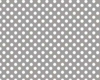 Grey white polka dot | Etsy