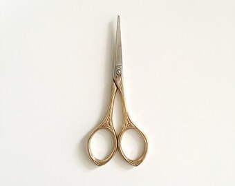 Gold Antique Scissors Embroidery Scissors