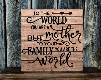 Custom Made Mothers Day WALL DECOR