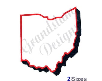 Ohio State - Machine Embroidery Design
