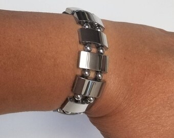High Gauss Magnetic Therapy Beaded Bracelet
