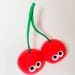 hug me food plush cherries