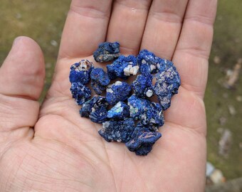 Azurite Crystal Cluster