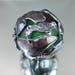 steampunk marble, industrial, science fi, lampwork marble, unconventional marble, Victoriana, oddity, steampunk victorian, embossed glass