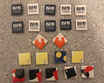 Herman Miller Factory Buttons 1.5 Inch Square