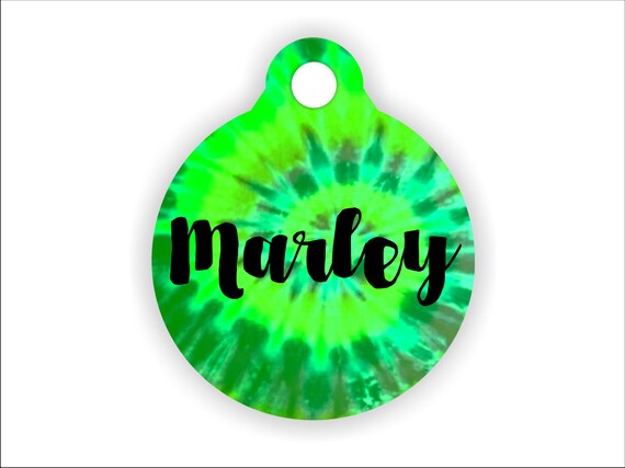 green tie dye bag