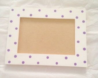 4 x 6 Polka Dot Picture Frame