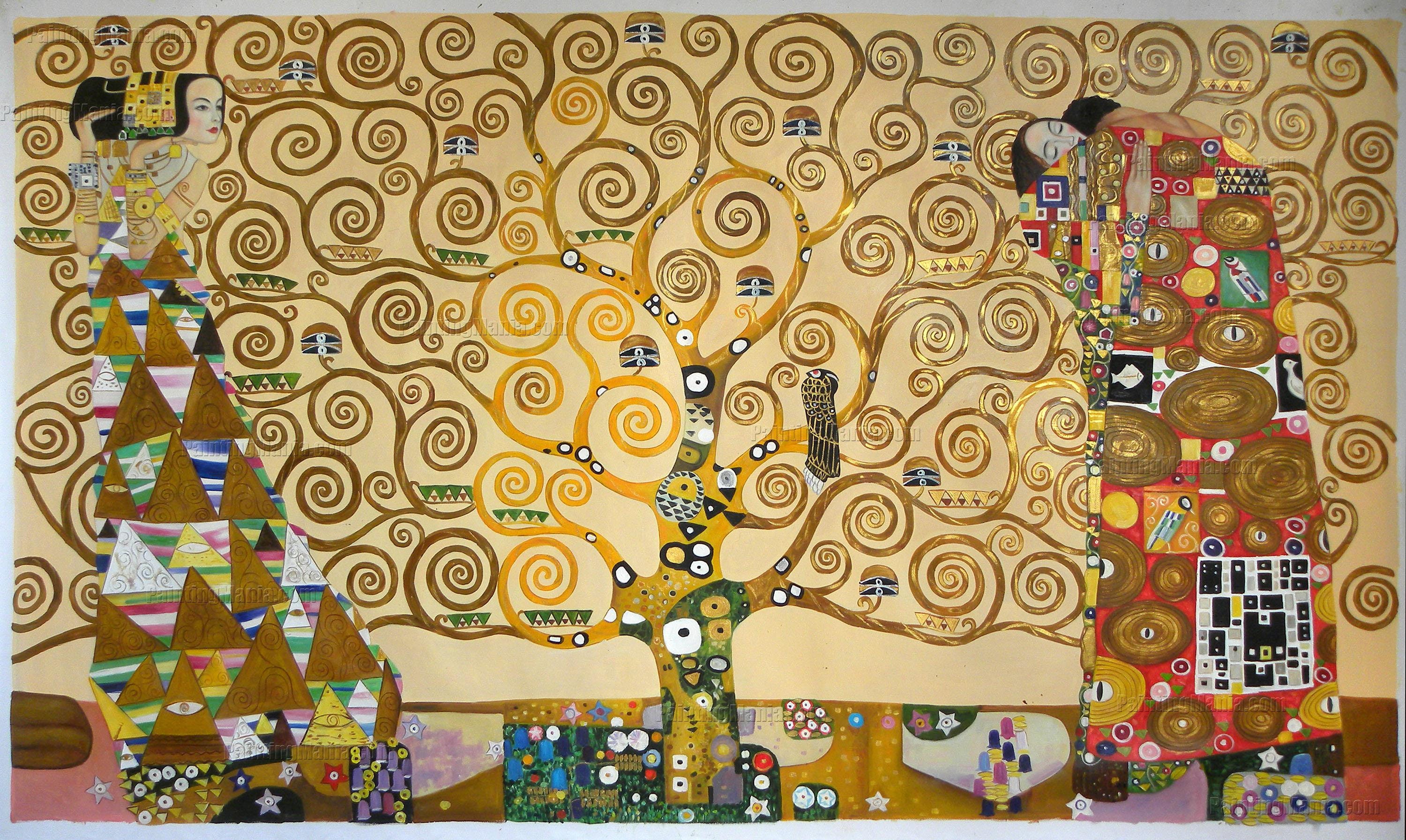 Tree of Life Stoclet Frieze Gustav Klimt high quality