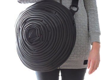 Large BLACK BAG, 15-18 inches diameter