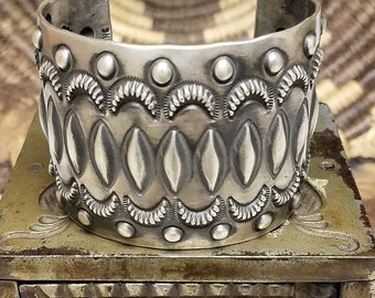 HUGE heavy Emerson Bill Navajo bracelet
