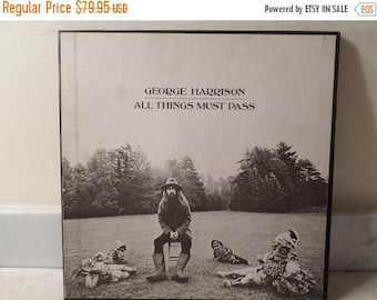 Save 30% Today Vintage 1970 Apple Records LP Set George Harrison All Things Must Pass Excellent Condition Box Set 14769