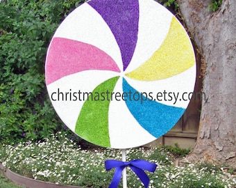Candyland Party Decoration Candy Party Decor Candy land Party Decoration 10 Inch Giant Lollipop Sweet 16 Birthday Party Candy Decorations