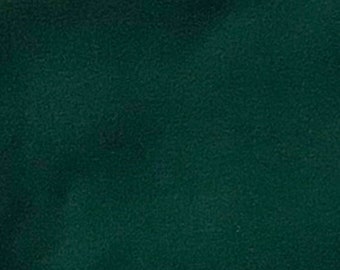 Forest Green - 10oz cotton/lycra knit fabric - 95/5 cotton/spandex jersey knit - By The Yard