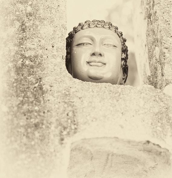 VIETNAM STORIES 12. Vietnam Prints, Sepia Tone, Travel Photography, Buddhism, Spiritual, Limited Edition, Photographic Print