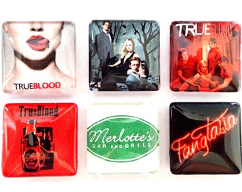 True Blood Magnets- Set of 6