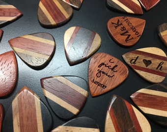 Design a Pick - Custom Wood Guitar Picks