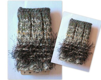 iPhone 6 case iPhone 6s case Rainbow Phone Sleeve Knit Phone Case Vegan Cell Phone Cozy Knitted Mobile Phone Sock iPhone 6 plus case iPhone