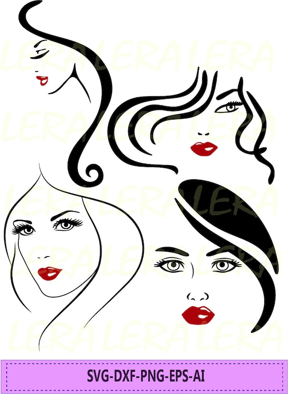 Download 60 % OFF Women Face Svg Woman Silhouette png eps svg dxf