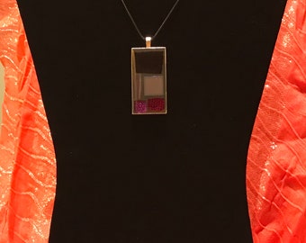 Purple mix pendant
